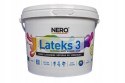 FARBA LATEKSOWA NERO LATEKS 3 – Śnieżnobiała, Matowa | Do wnętrz 10 L