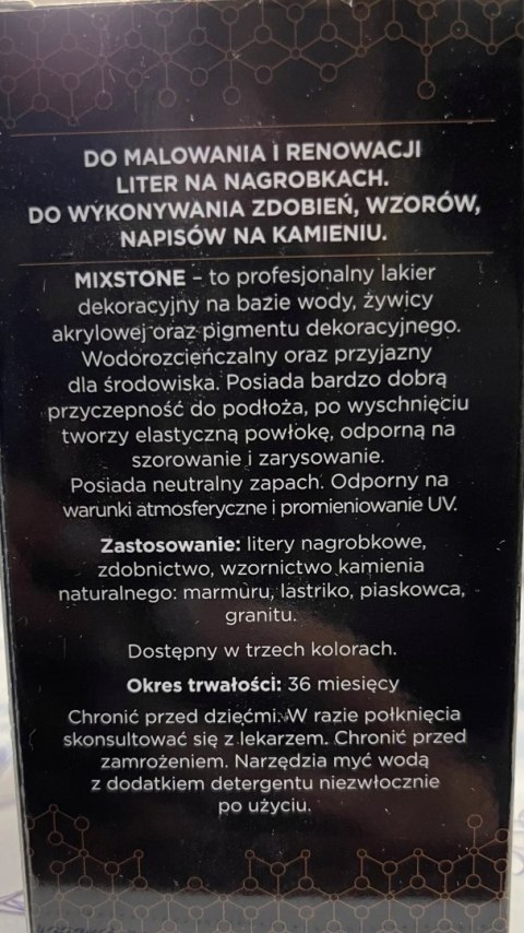 Farba akrylowa pigment MixStone 0,08 l RÓŻNE KOLORY