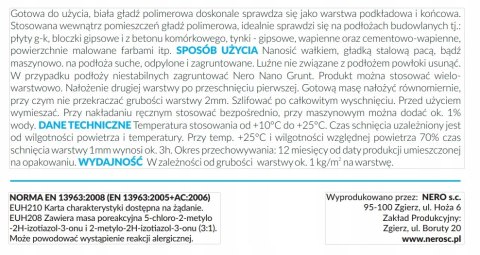 Gładź polimerowa 5kg