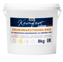 KOMFORT CORNER PLUS grubowarstwowa masa do obsadzania narożników 8KG