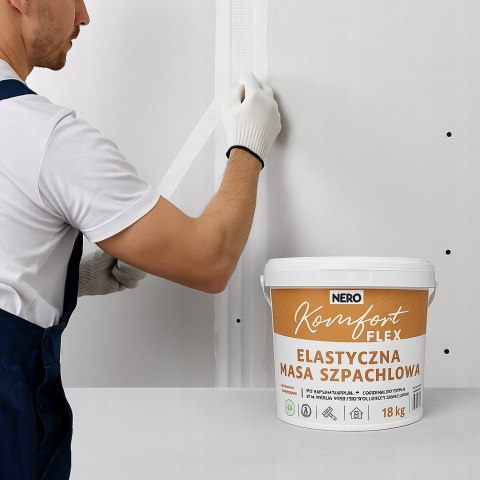KOMFORT FLEX - Elastyczna masa polimerowa do spoinowania płyt g-k - 1,5kg