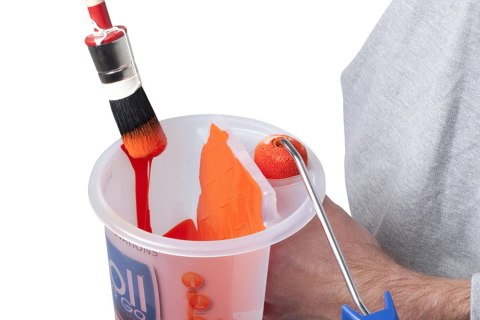 KUBEK MALARSKI Z POKRYWKĄ I UCHWYTEM