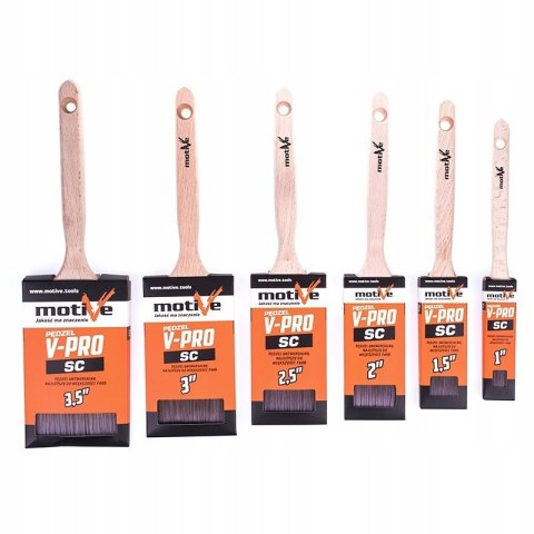 MOTIVE PĘDZEL V-PRO SC 2'' PŁASKI UNIWERSALNY