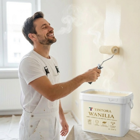 TINTORA – FARBA LATEKSOWA O ZAPACHU WANILII KUCHNIA | ŁAZIENKA 5 l