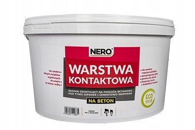 WARSTWA KONTAKTOWA NERO - Grunt zwiększający przyczepność | 5 kg