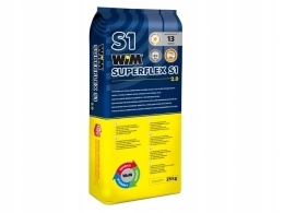 WIM SUPERFLEX S1 – Elastyczna zaprawa klejąca szara 25 kg